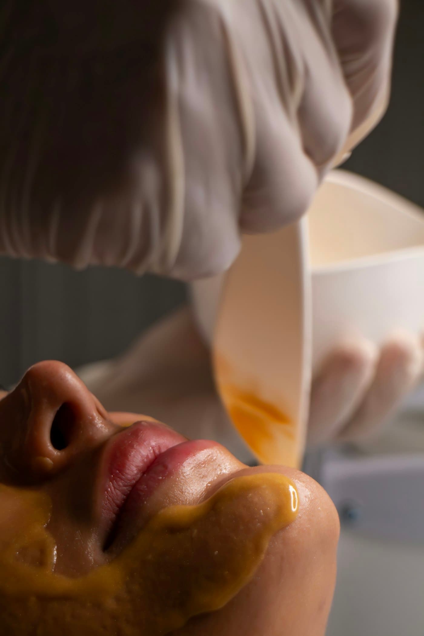 A facial treatment at Harav Salon & Spa in Winnipeg